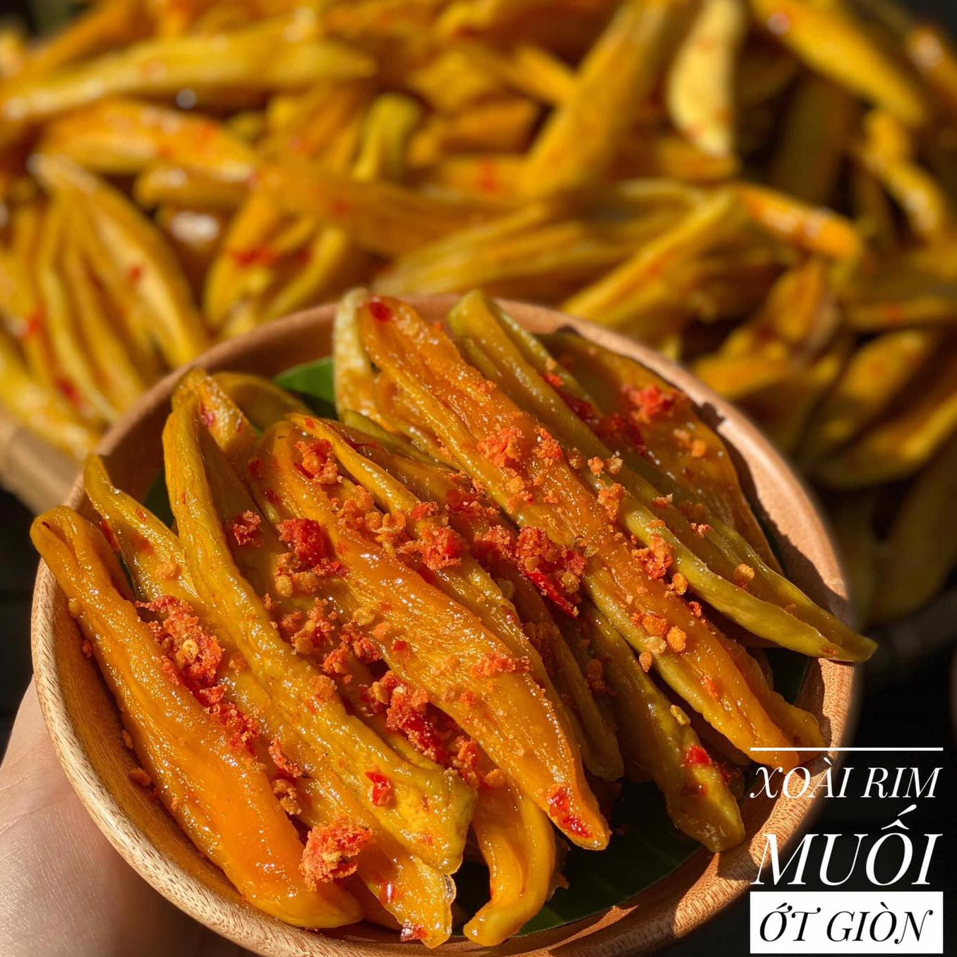 Xoài Keo Rim Muối Ớt | Simmered Mango with Chili Salt