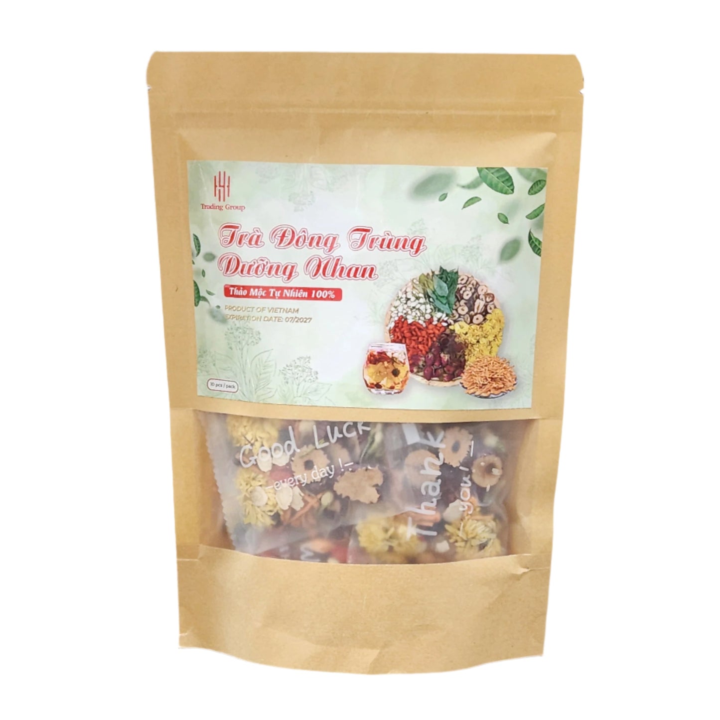 Trà Đông Trùng Dưỡng Nhan 9 vị | Cordyceps Beauty Nourishing Tea