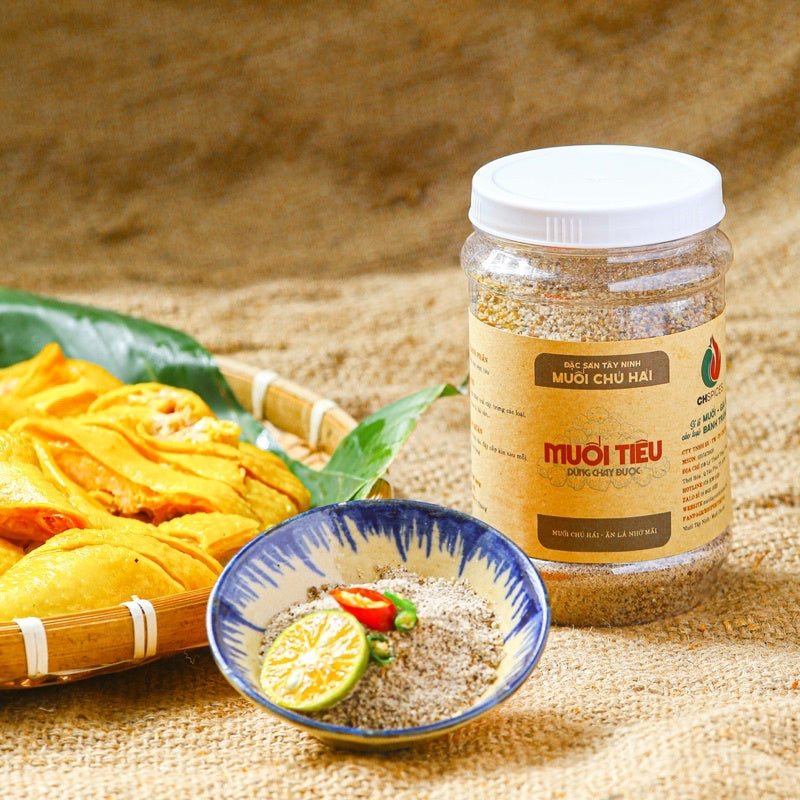 Muối Tiêu Chú Hải | Vietnamese Pepper Salt