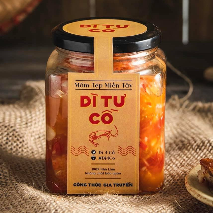 Mắm Tép Đu Đủ Dì Tư Cồ | Papaya Salad with Pickled Shrimp