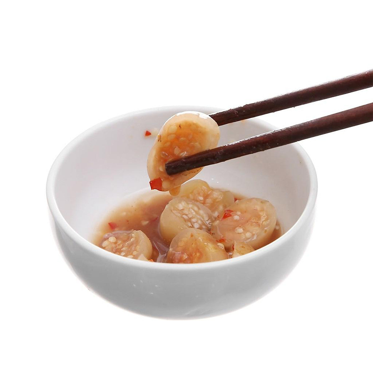 Cà Pháo Mắm Nêm | Eggplant with Fermented Anchovy Sauce