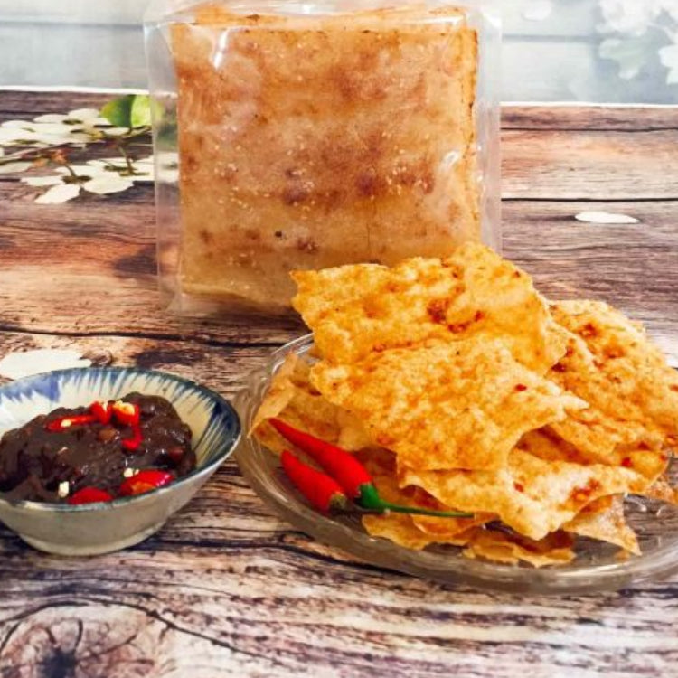 Bánh Tráng Mắm Ruốc | Grilled Rice Paper with Fish Sauce