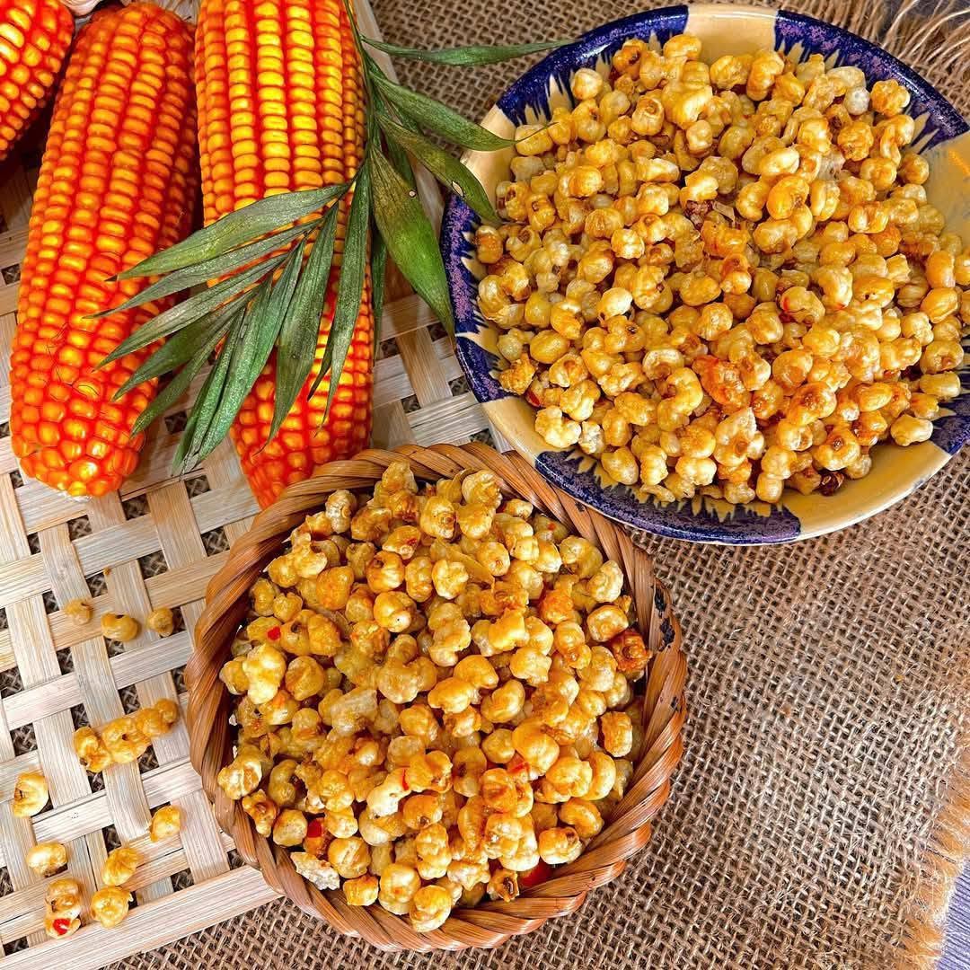 Bắp Rang | Dried Corn with Garlic & Chili 225g