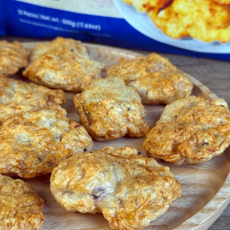 Chả Mực Hạ Long Chiên | Fried Squid Patties