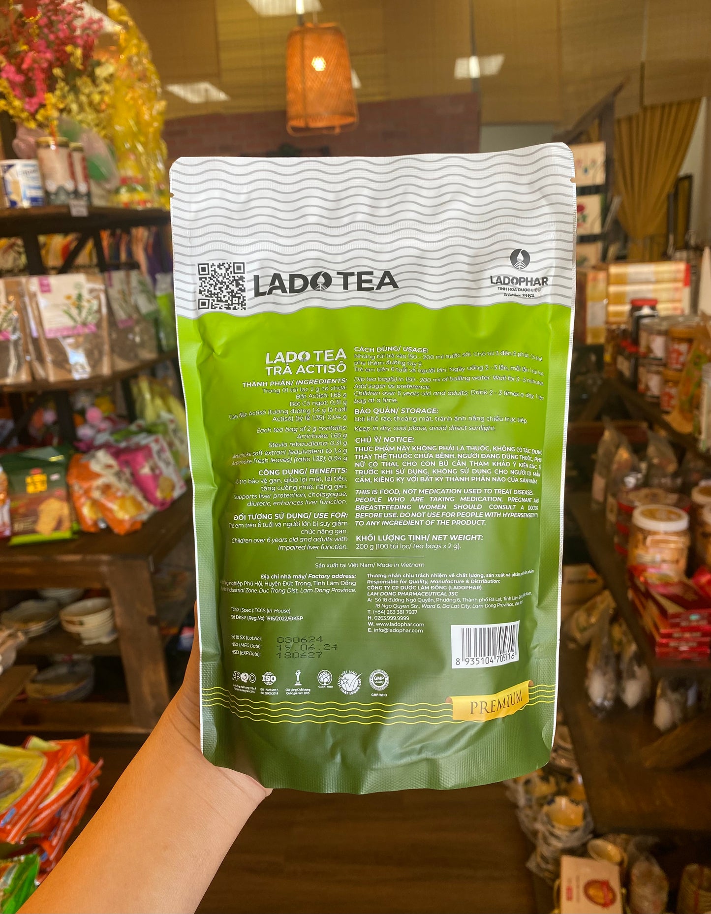 Trà Actisô | Artichoke Tea 250g