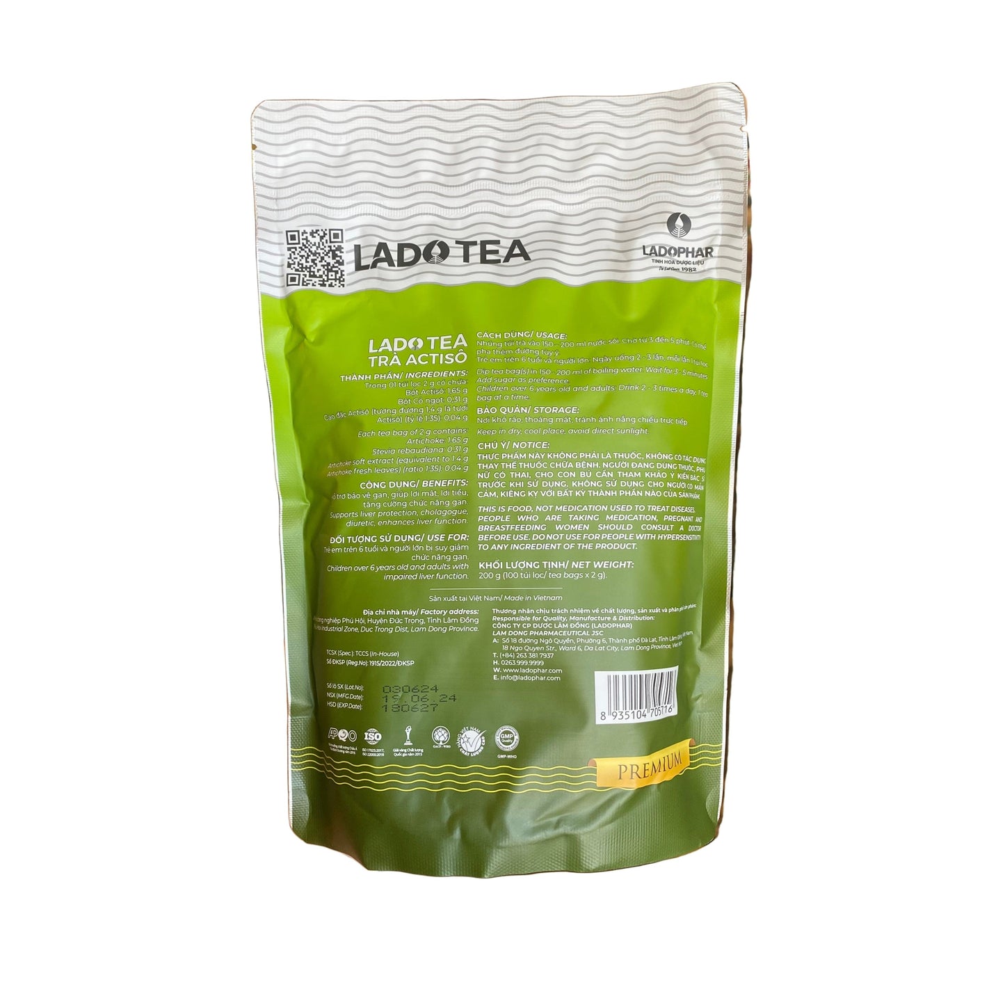 Trà Actisô | Artichoke Tea 250g