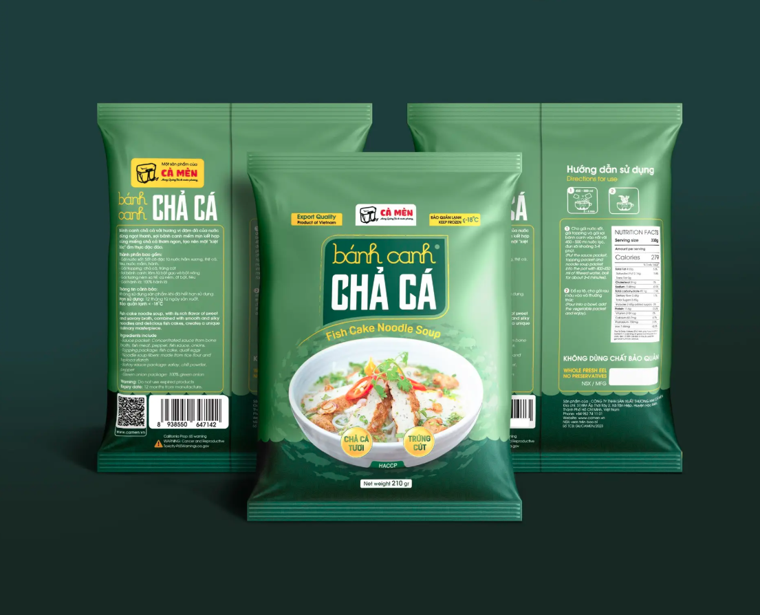 Bánh Canh Chả Cá Cà Mèn| Fish Cake Noodles Soup