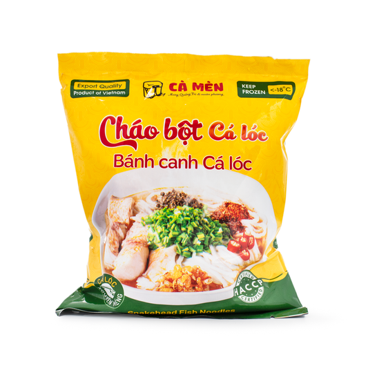 Bánh Canh Cá Lóc Cà Mèn | Rice Noodle with Snakehead Fish Soup
