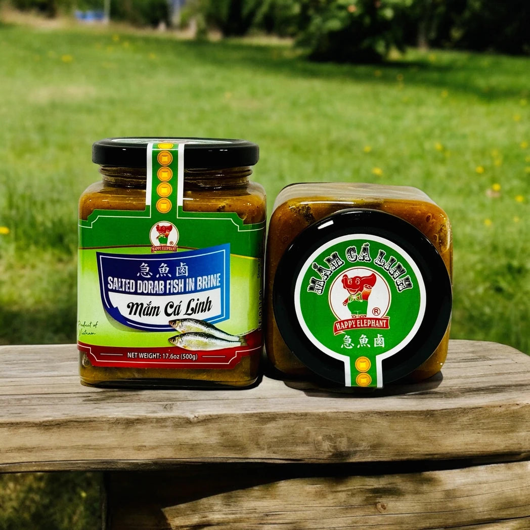 Mắm Cá Linh | Salted Dorab Fish In Brine