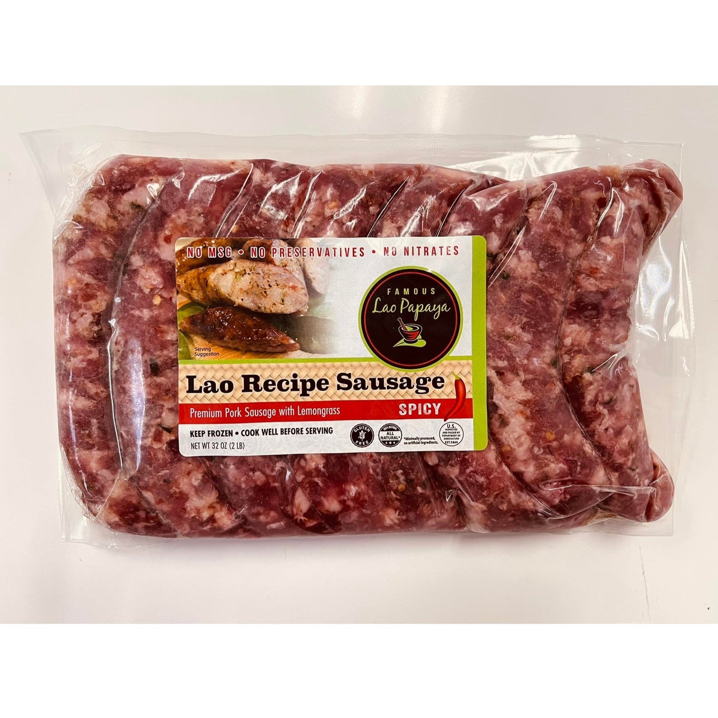 Dồi Lào | Lao Recipe Sausage