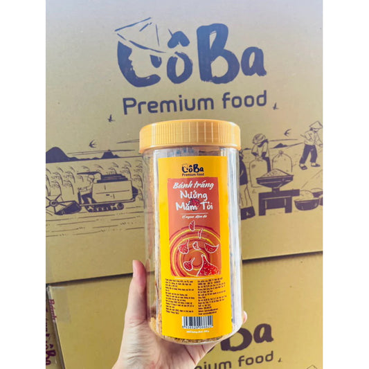 Bánh Tráng Mắm Tỏi Cô Ba | Dried Rice Paper with Fish Sauce and Garlic