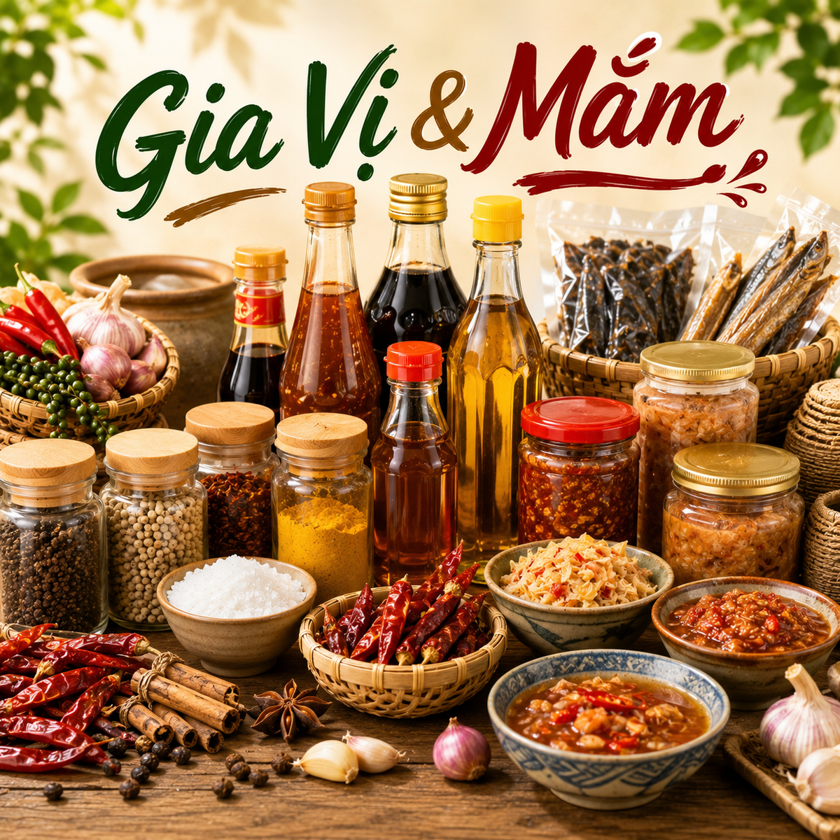 GIA VỊ & MẮM