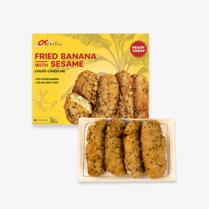 Chuối Chiên Mè | Fried Banana with Sesame