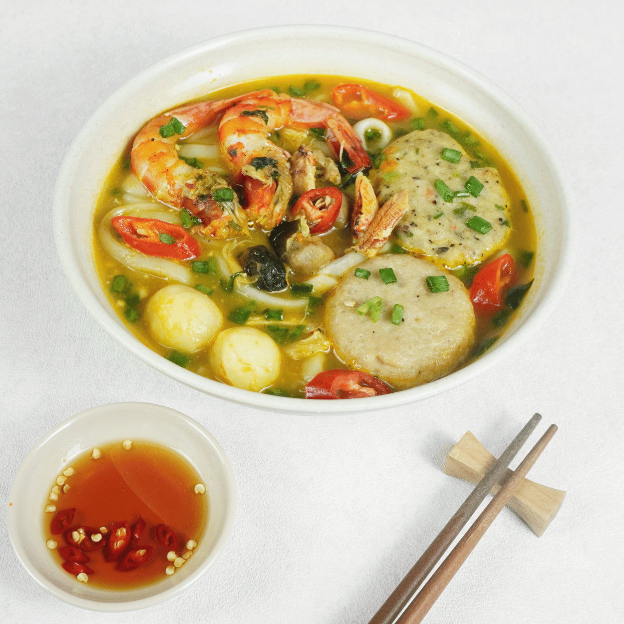 Bánh Canh Cua Vua Cua | Crab Tapioca Noodle Soup