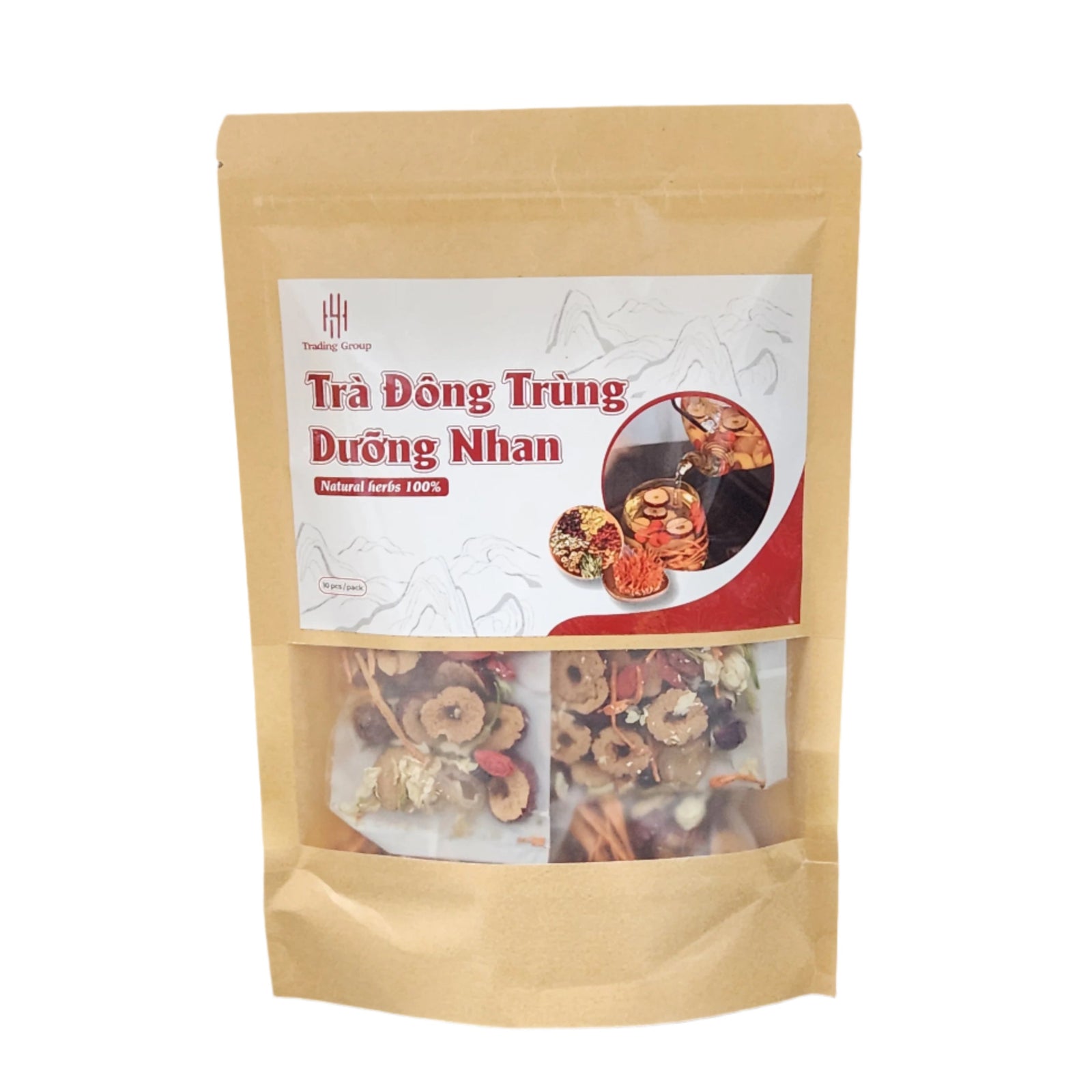 Trà Đông Trùng Dưỡng Nhan 7 vị | Cordyceps Beauty Nourishing Tea 100g