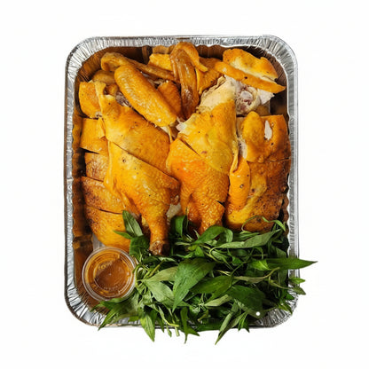 Gà Ủ Muối Hoa Tiêu | Salt-Baked Chicken 3lbs