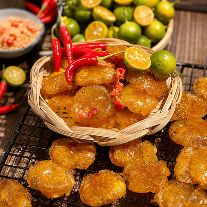 Tắc Muối Ớt | Dried Kumquat with Chili and Salt 300g