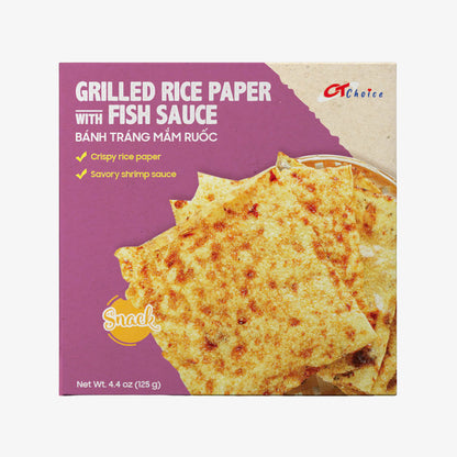 Bánh Tráng Mắm Ruốc | Grilled Rice Paper with Fish Sauce