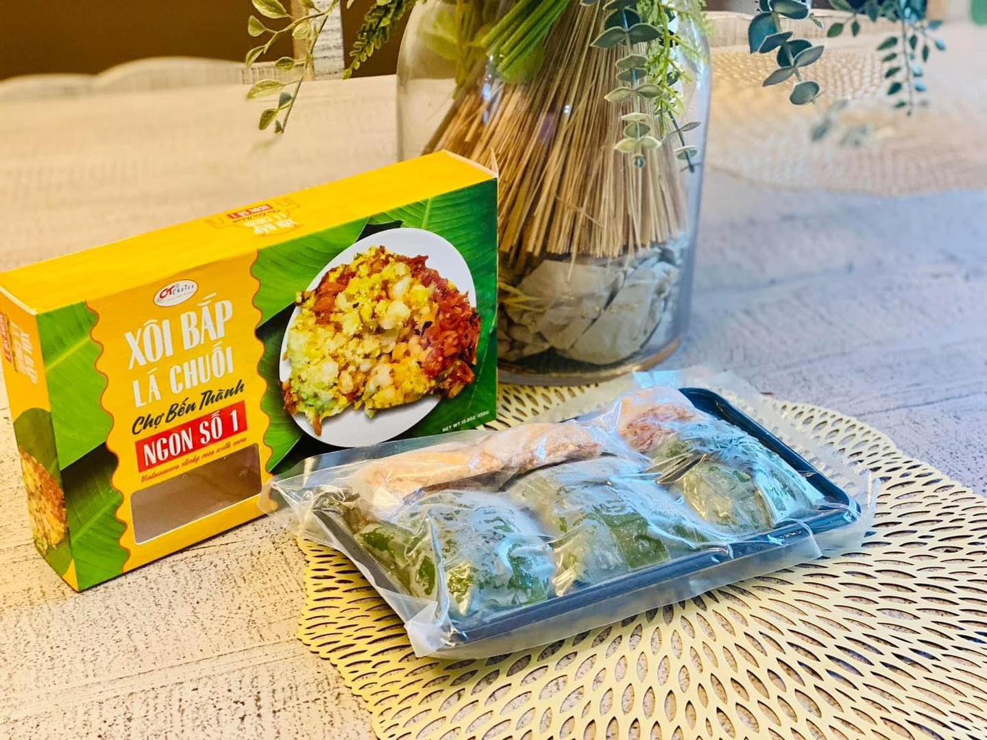 Xôi Bắp Bến Thành | Vietnamese Sticky Rice with Corn 450g