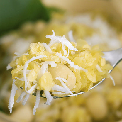 Xôi Cốm Sen Dừa | Green Rice with Lotus Seeds and Coconut