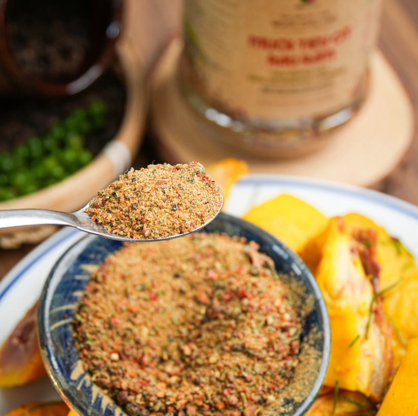 Muối Tiêu Ớt Rau Răm | Chili Pepper Salt with Vietnamese Coriander 300g