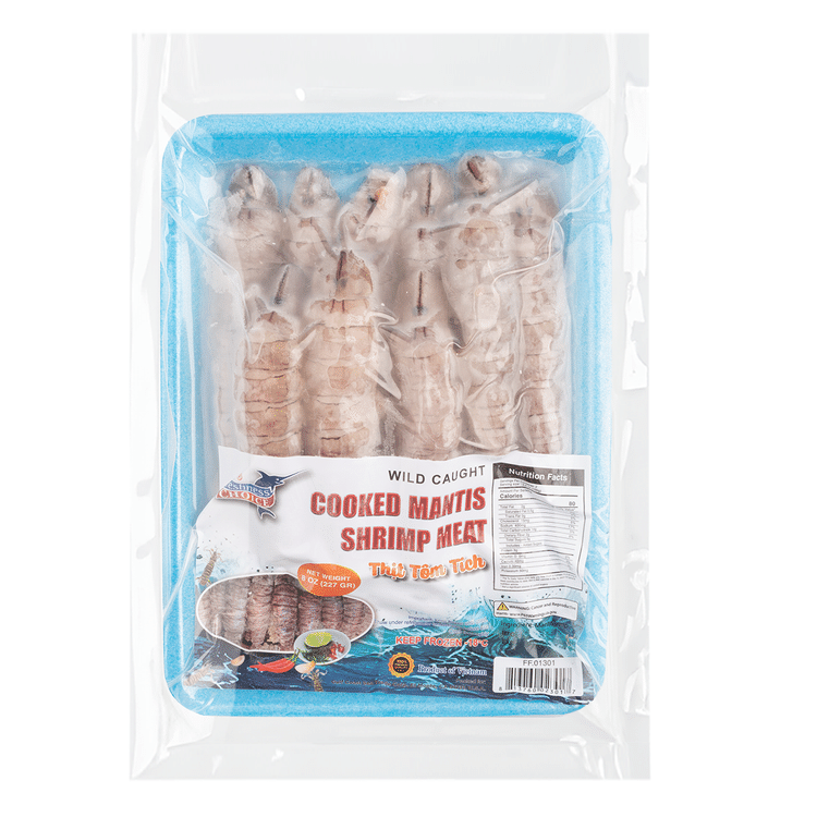 Thịt Tôm Tít | Cooked Mantis Shrimp Meat 8oz