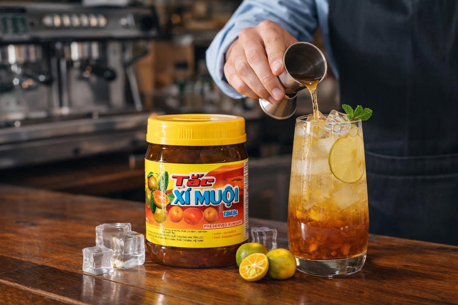 Tắc Xí Muội Tấn Lộc | Preserved Kumquat 900g