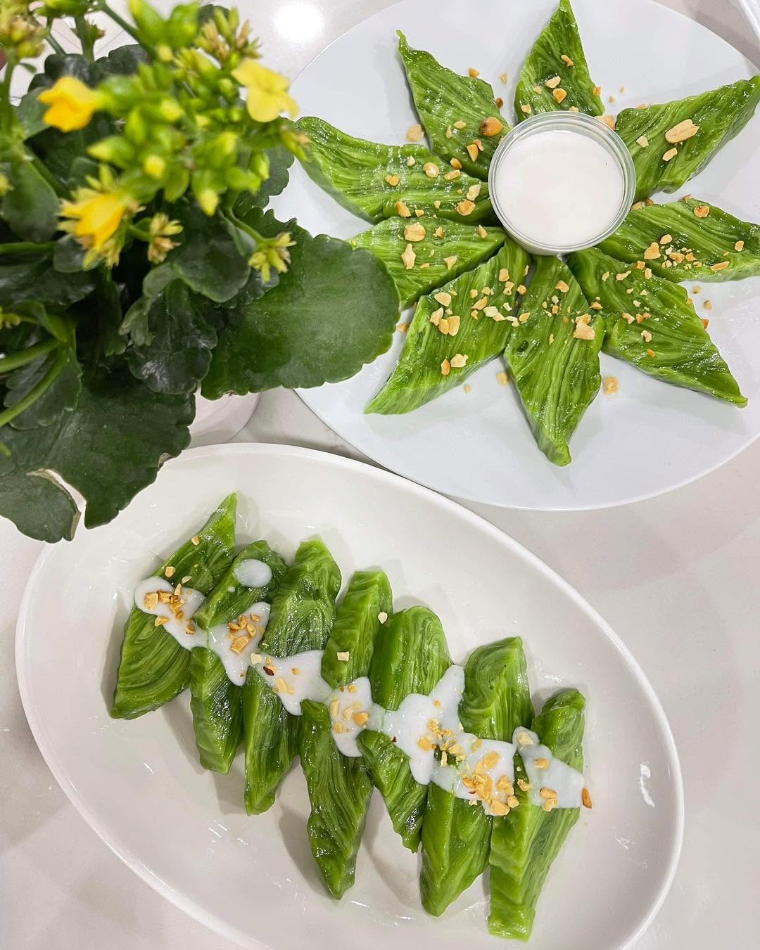 Bánh Đúc Gân | Pandan Rice Cake 200g