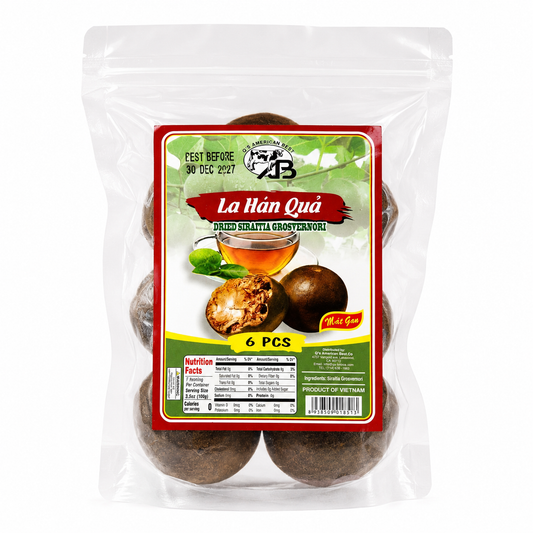 La Hán Quả | Dried Siratia Grosvenori (6pcs) 100g