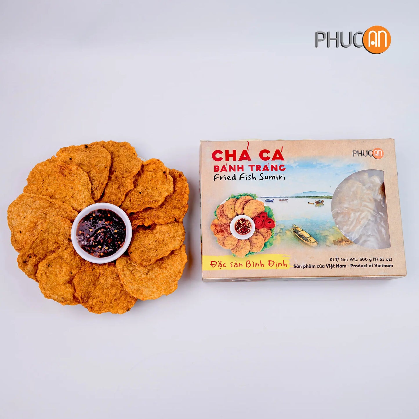 Chả Cá Mỏng Bình Định | Fried Fish Surimi