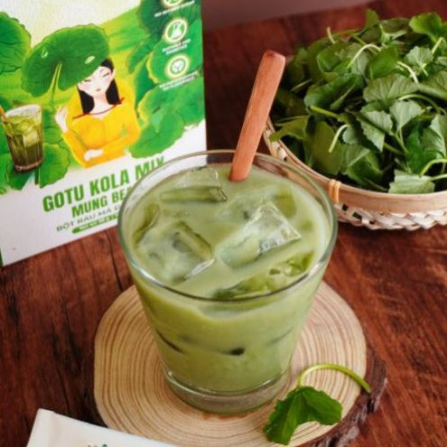 Bột Rau Má Đậu Xanh | Gotu Kola Mix Mung Bean Powder 98g