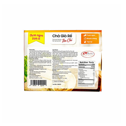 Chả Giò Rế Tôm Chả | Fish And Shrimp Net Spring Roll