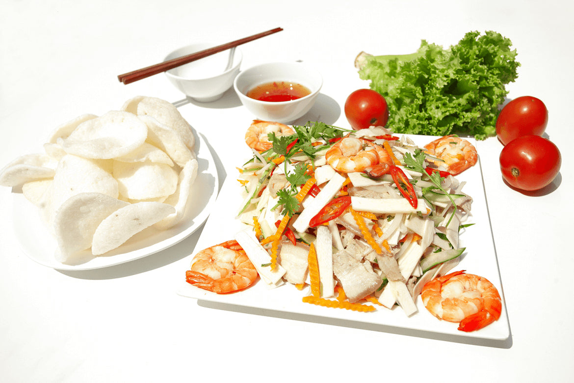Củ Hủ Dừa Sấy Khô | Dried Coconut Core 100g