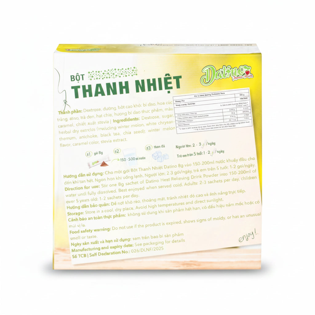 Bột Thanh Nhiệt | Heat-Relieving Drink Powder 80g