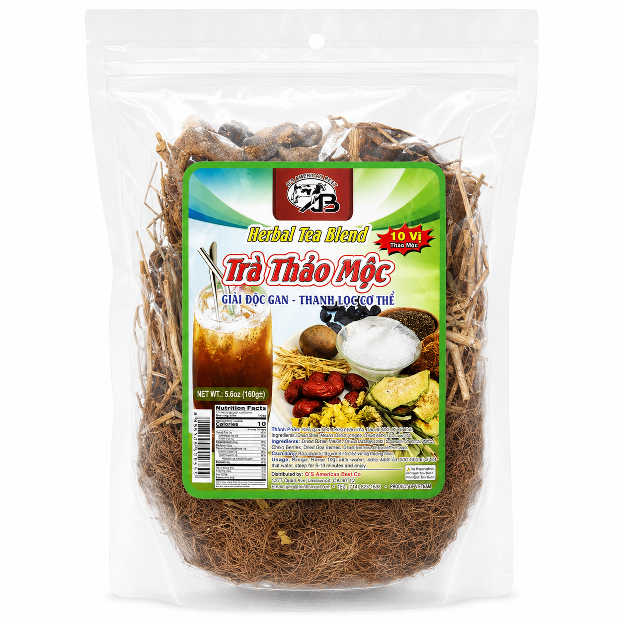 Trà Thảo Mộc 160g