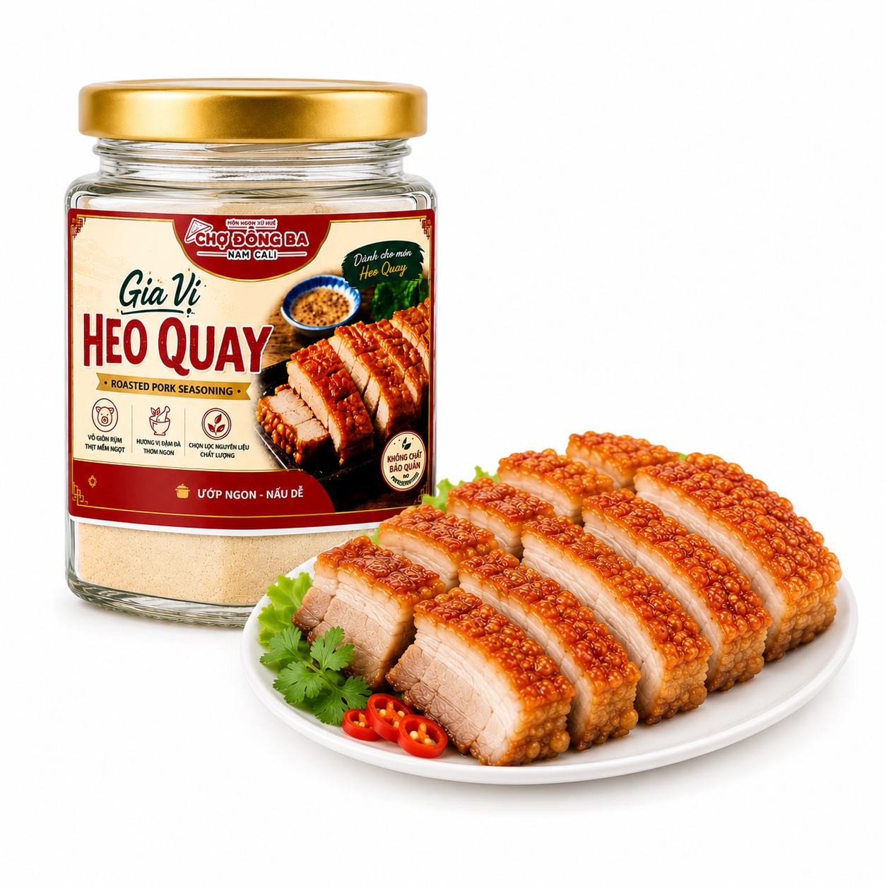 Gia Vị Heo Quay | Roasted Pork Seasoning 200g
