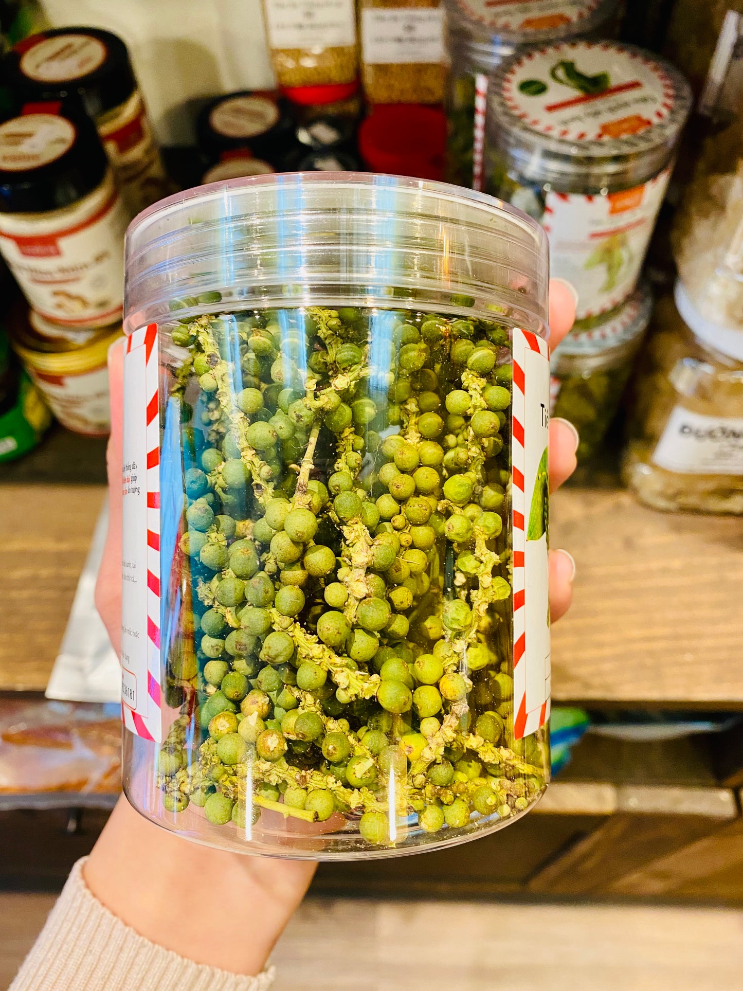 Tiêu Xanh Sấy Lạnh | Freeze Dried Green Peppercorns 50g