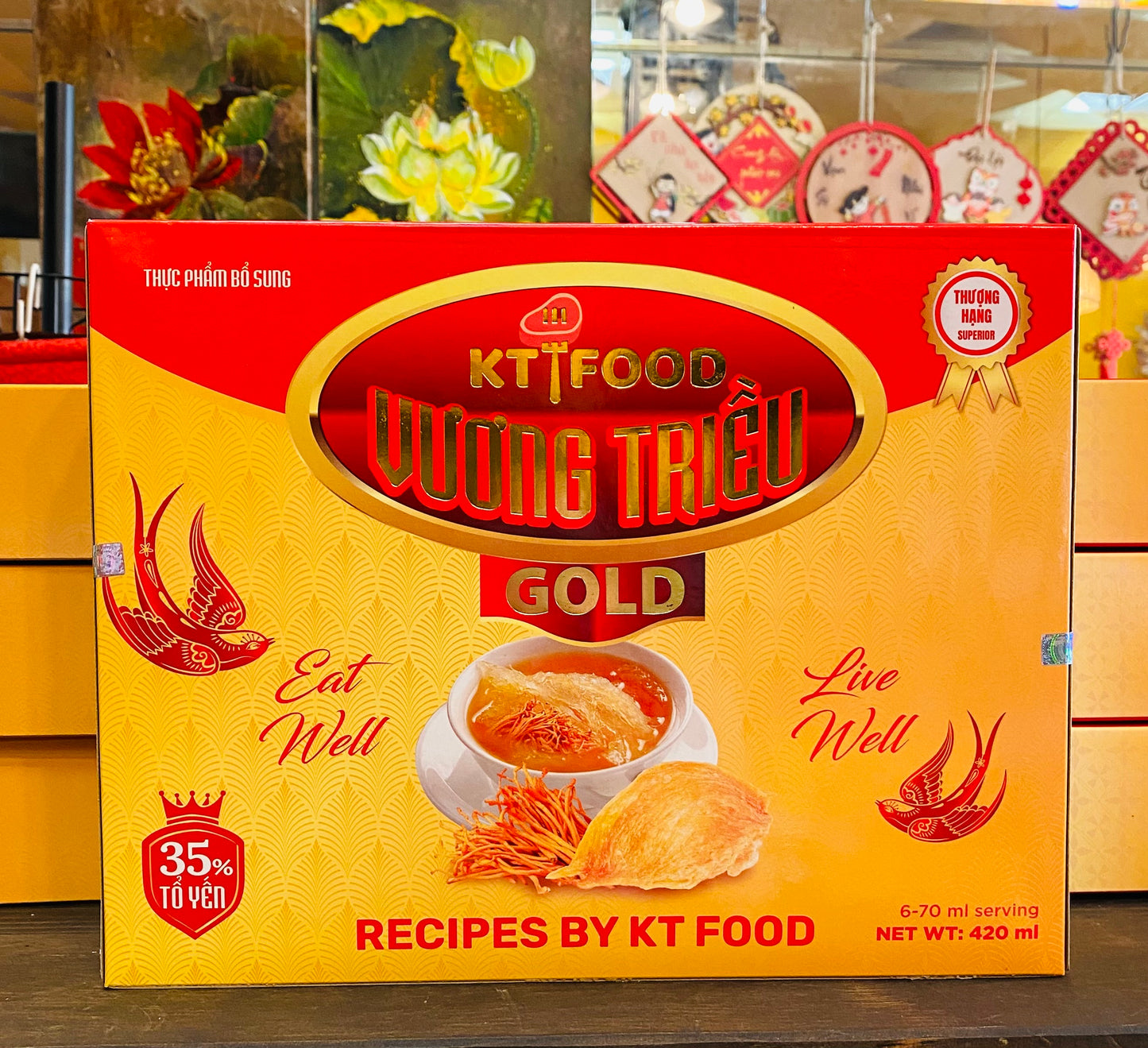 Yến Đông Trùng Hạ Thảo-KT FOOD Vương Triều