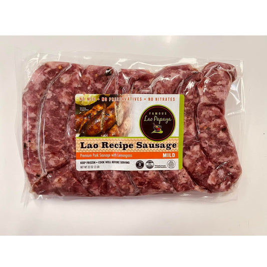 Dồi Lào | Lao Recipe Sausage