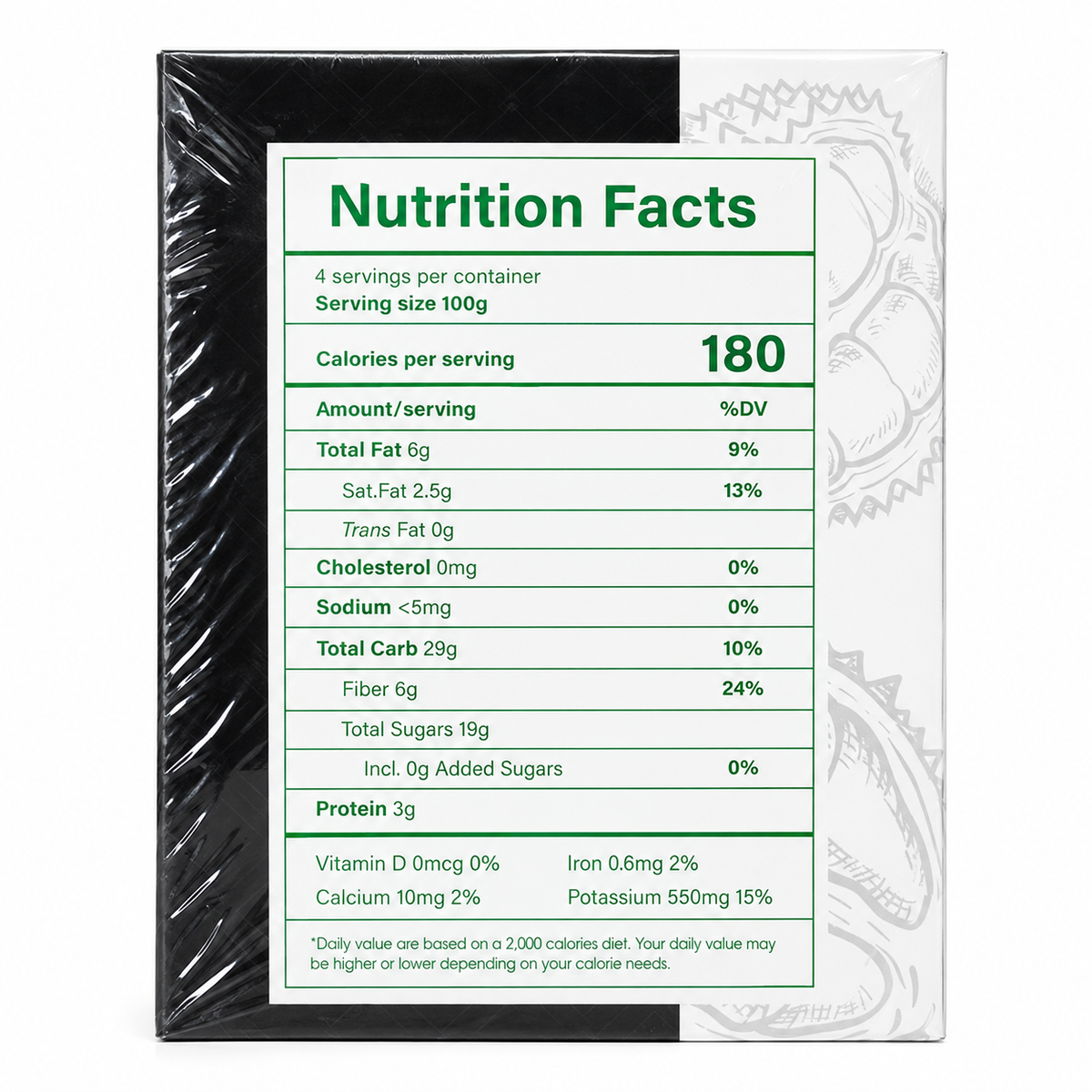 Sầu Riêng Hộp Robben | Premium RI6 Pulp 450g