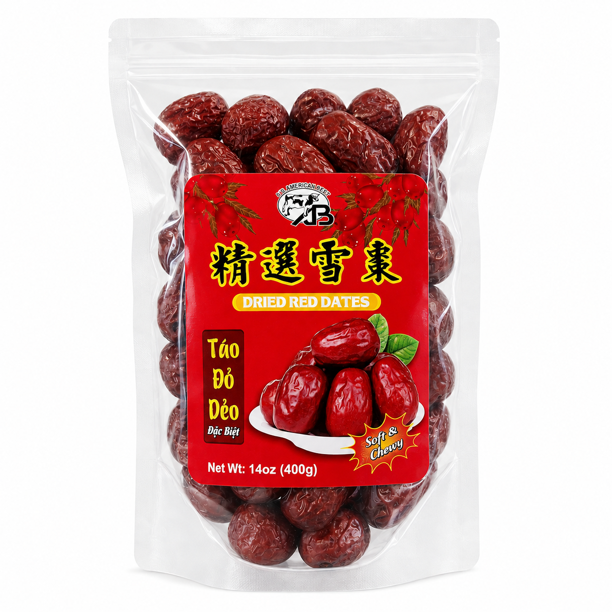 Táo Đỏ Dẻo | Dried Red Dates 450g