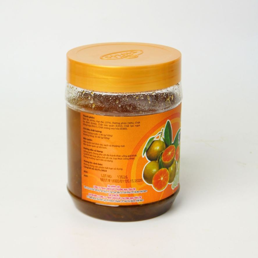 Tắc Hạt Đác Chưng Đường Phèn | Kumquat & Arenga Pinnata Distilled with Rock Sugar 900g