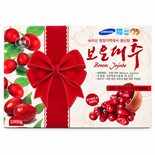 Táo Đỏ Hàn Quốc | Korean Boeun Jujube 1Kg