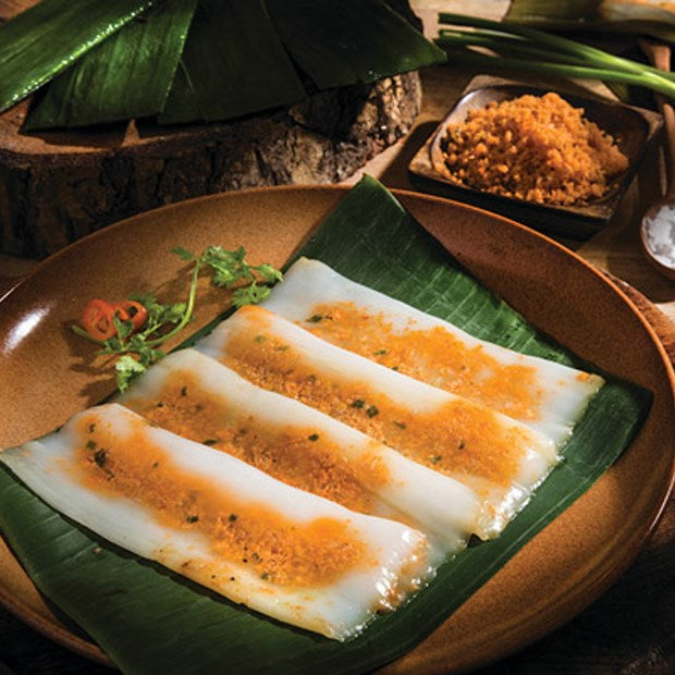 Bánh Nậm Huế Nhân Tôm-25pcs| Hue's Flat Rice Vietnamese Dumpling with Shrimp