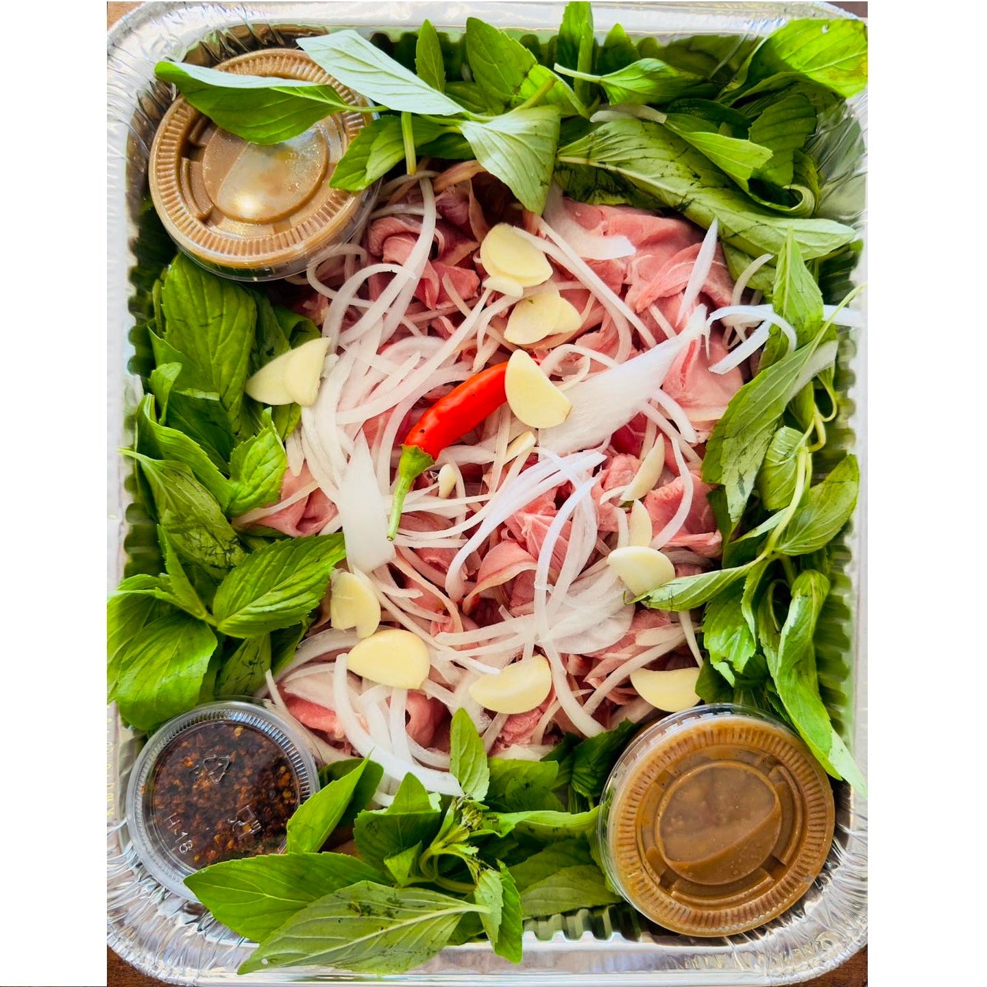 Bê Thui Mắm Nêm | Singed Calf with Fermented Anchovy Dipping Sauce