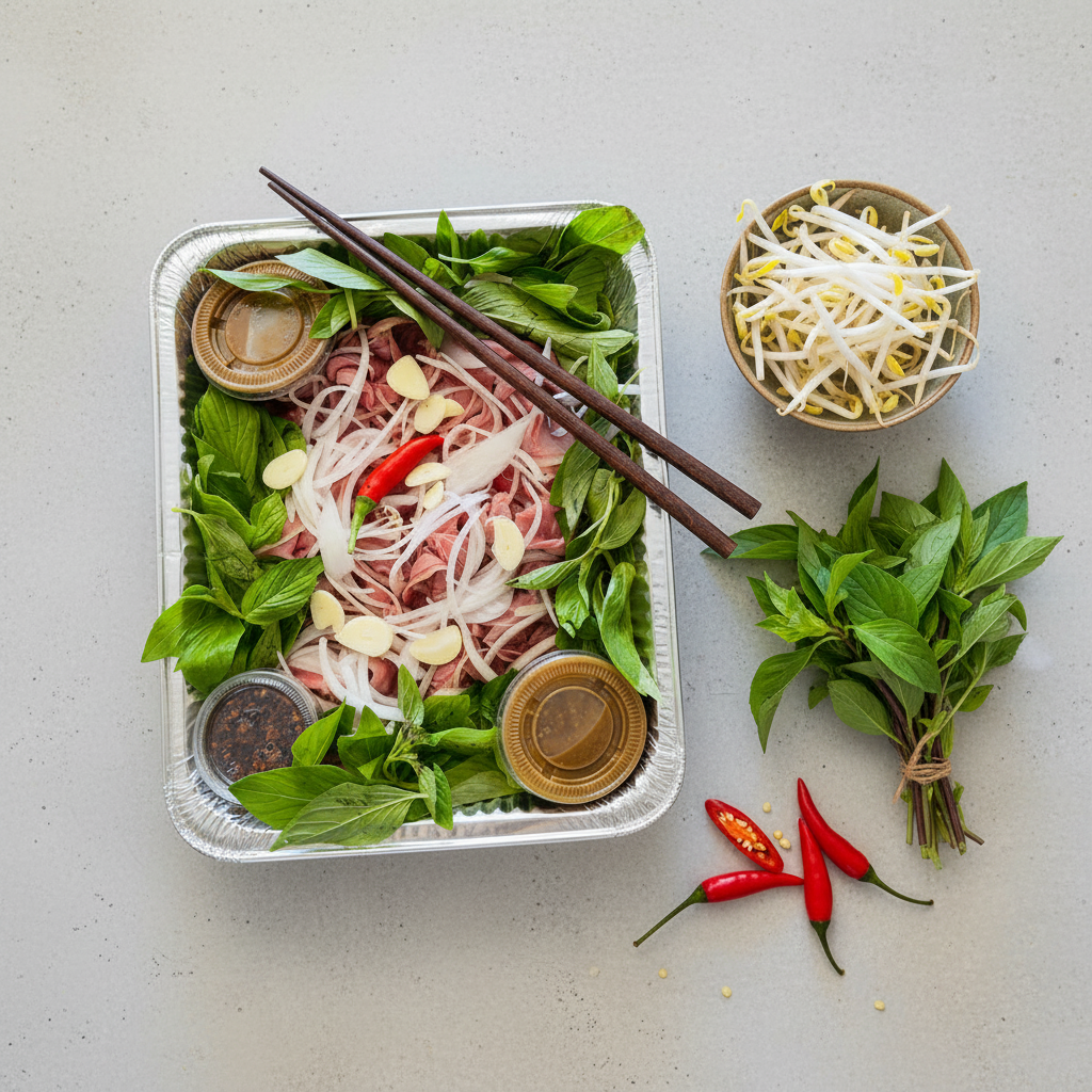 Bê Thui Mắm Nêm | Singed Calf with Fermented Anchovy Dipping Sauce
