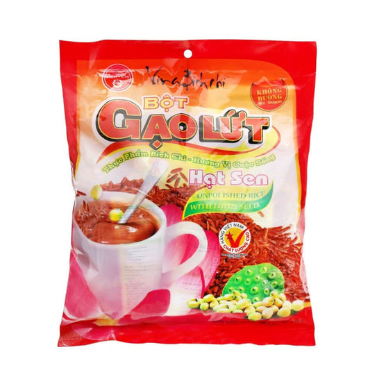 Bột Gạo Lứt Hạt Sen | Unpolished Rice with Lotus Seed Powder 350g