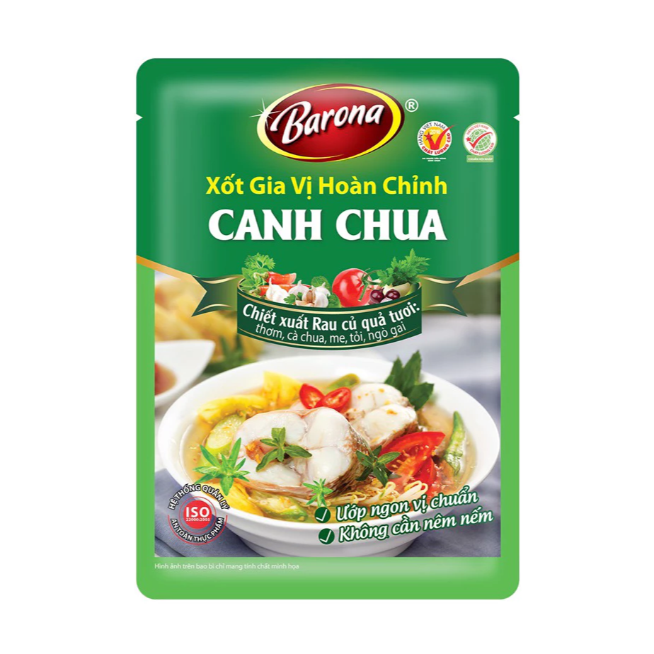Barona-Xốt Gia Vị Hoàn Chỉnh | Seasoning Sauce 70g
