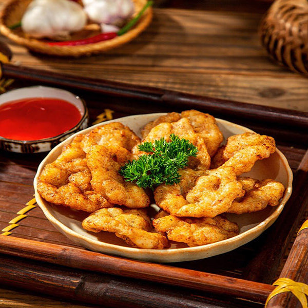 Chả Mực Cây | Frozen Squid Cake 450g