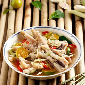 Chân Gà Sả Tắc | Pickled Chicken Feet with Lemongrass and Kumquat
